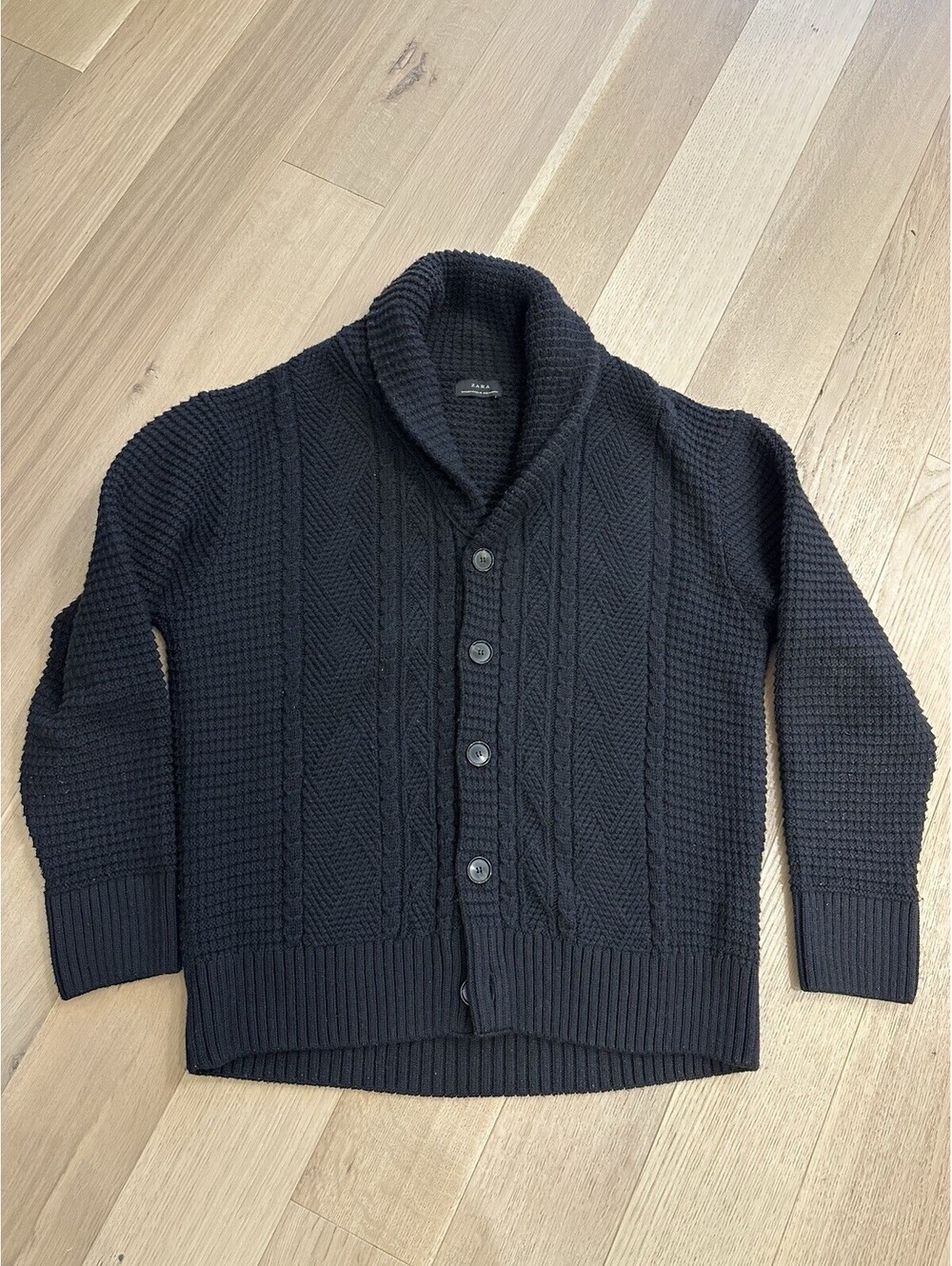 Zara Men’s Knit Black Size XL